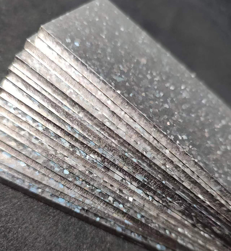 Cryocrystalline titanium Plate
